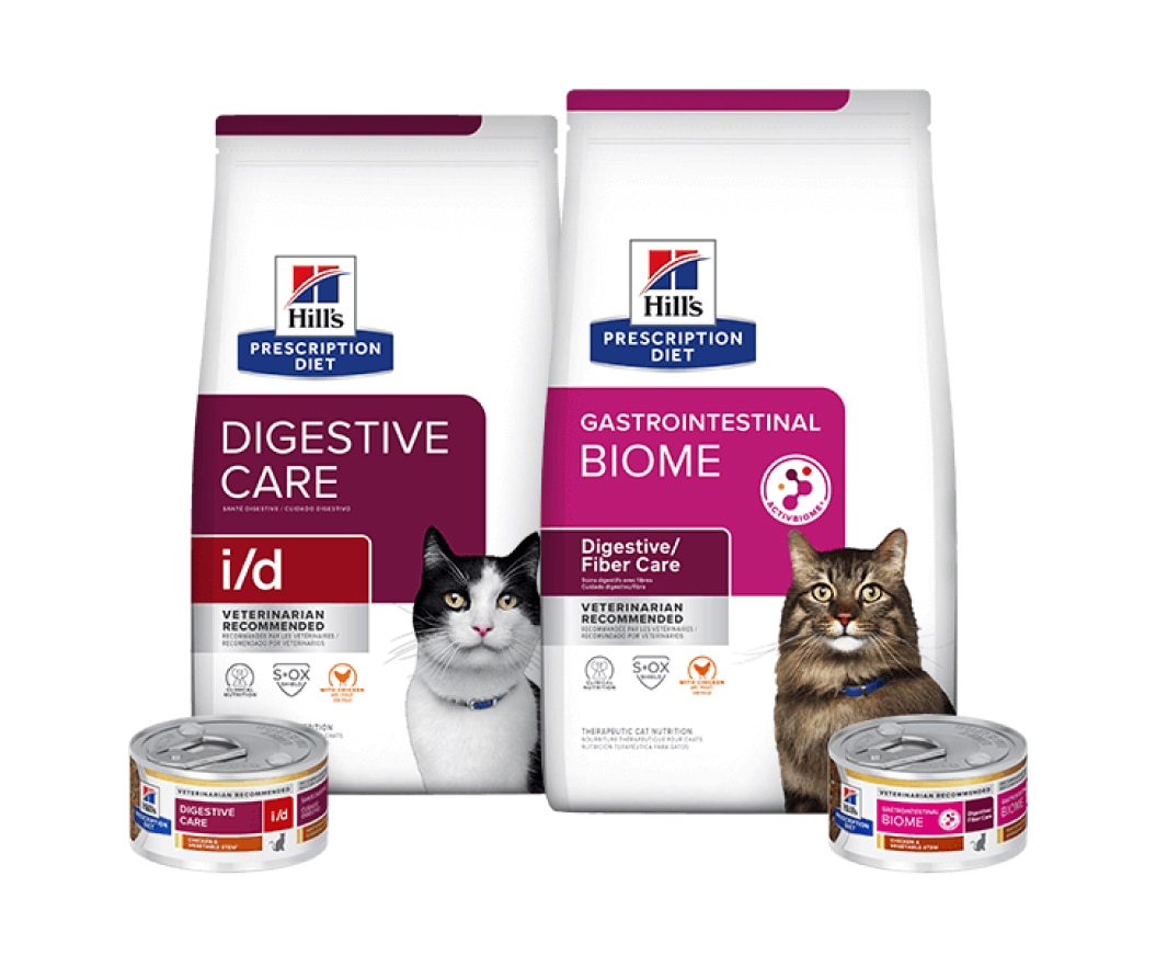 Nourriture Prescription Diet pour soins digestifs pour chats
