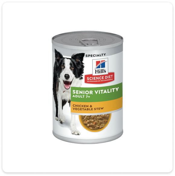 Emballage de nourriture humide Hill’s Science Diet pour chiens séniors
