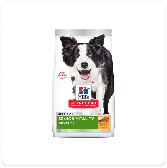 Emballage de nourriture sèche Hill’s Science Diet pour chiens séniors