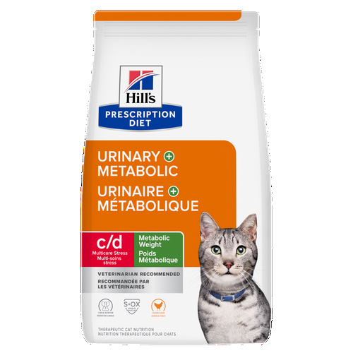 c/d Multicare Stress + Metabolic Weight Chicken Flavor Dry Cat